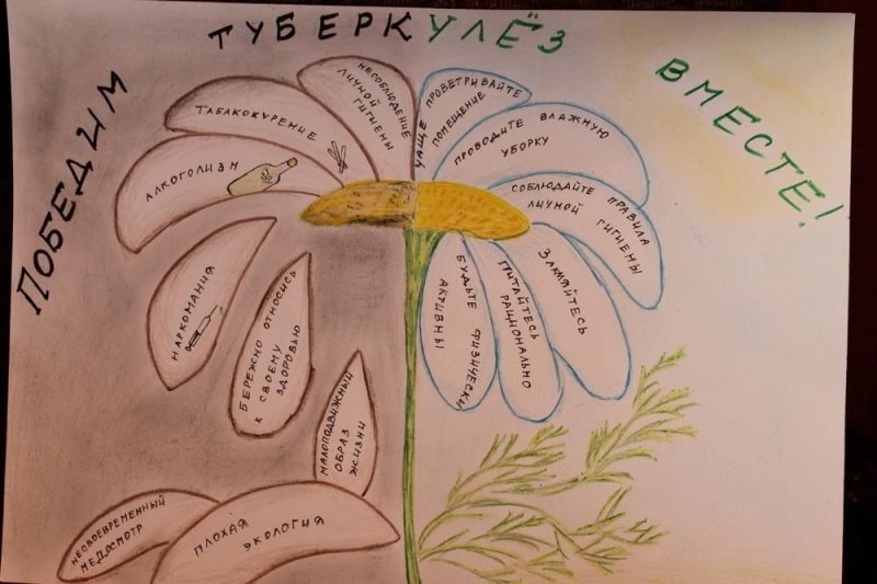 Рисунок против туберкулеза