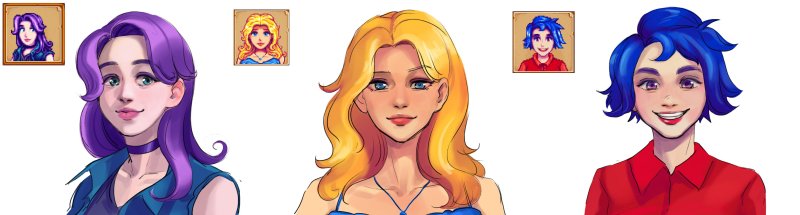 Эмили Stardew Valley 34