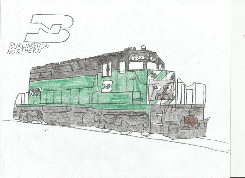 Тепловоз EMD sd40-2 схема