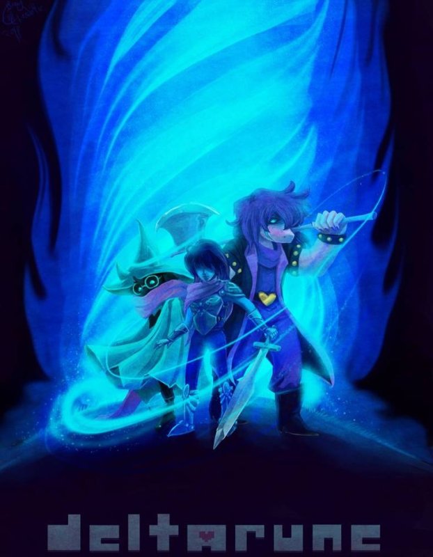 Крис deltarune Art