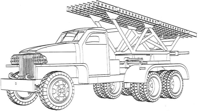 Машина БМ-13 "Катюша"