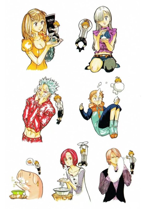 семь смертных грехов genderbend