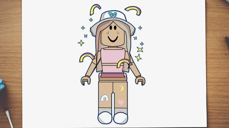 Рисовать РОБЛОКС