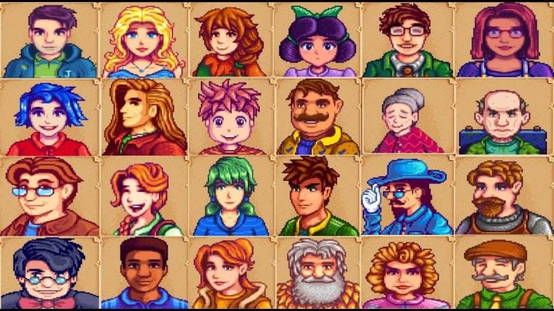 Stardew Valley герои
