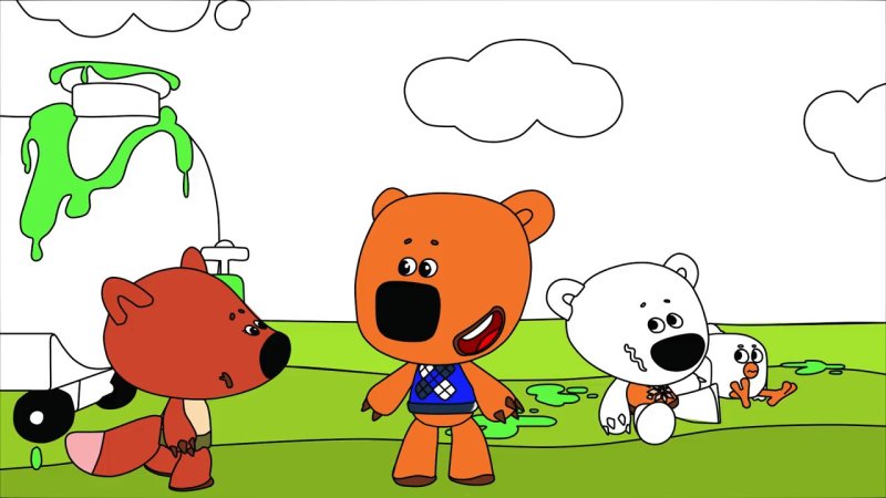 Раскраски для детей Мимимишки