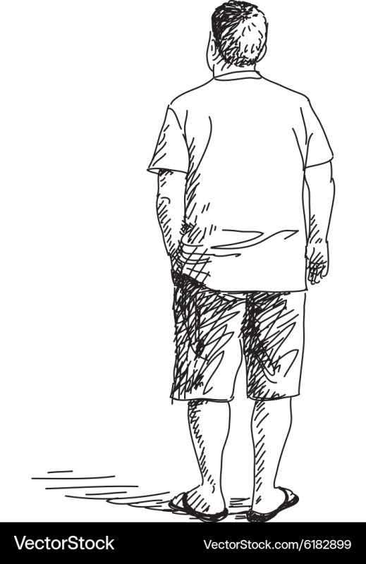 Человек рисунок