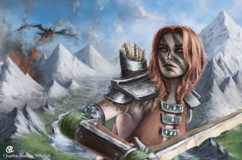 The Elder Scrolls Эйла охотница