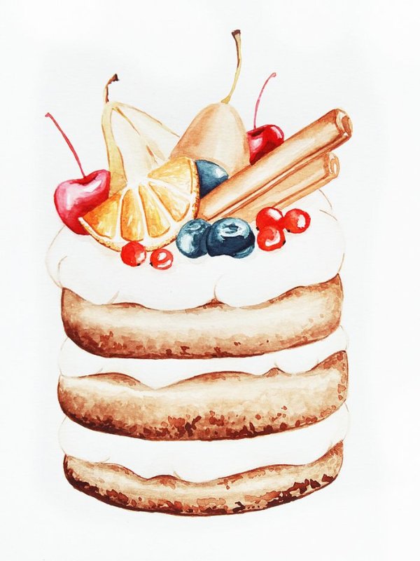 Рисунки еды