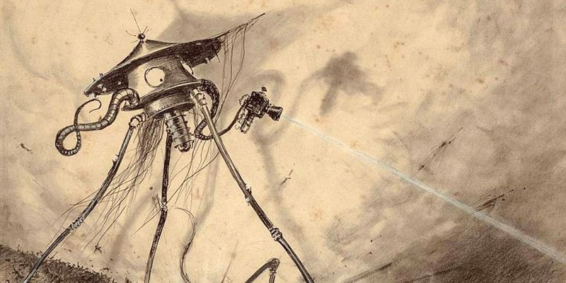 Герберт Уэллс война миров 1897
