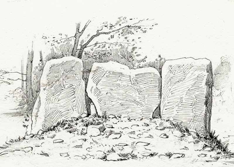 Менгиры рисунок