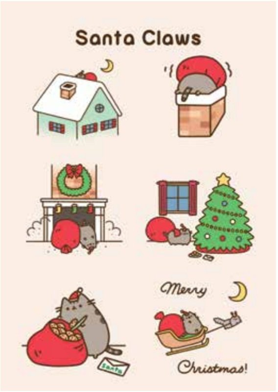 кот пушин новый год