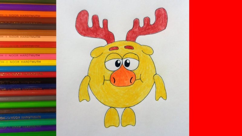 Смешарики рисунок