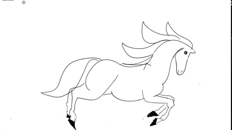 рисунки конек горбунок