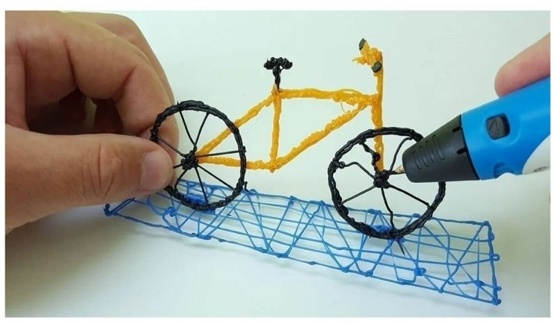 Объёмные фигурки из 3d ручки