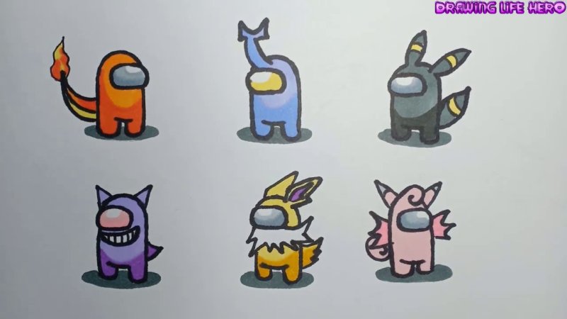 Милые рисунки из игр