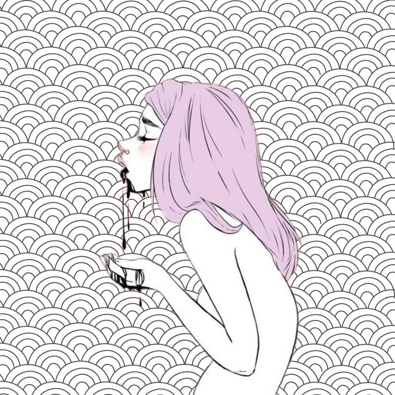 Рисунки для срисовки Эстетика