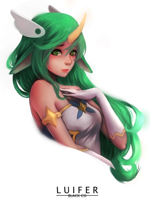 Soraka League of Legends Art