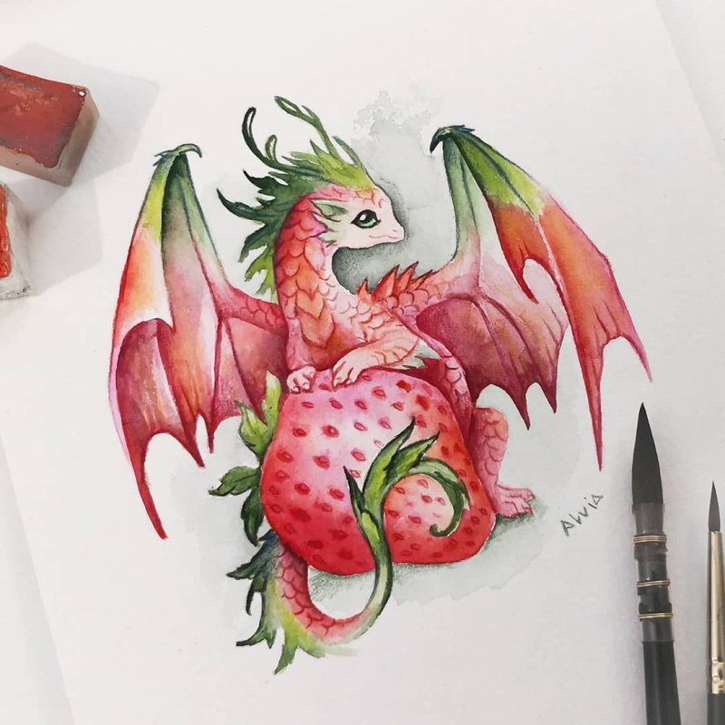 Alvia Alcedo драконы