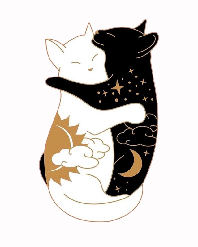 Влюбленные кошки