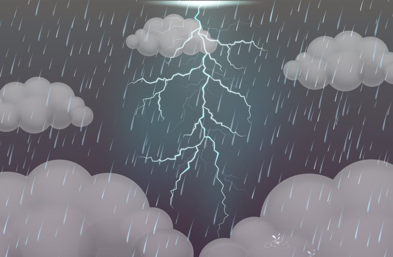 рисунки грозы