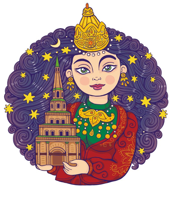 Царица Сююмбике и башня