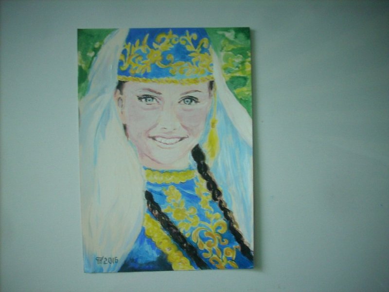 Татарочка нарисованная
