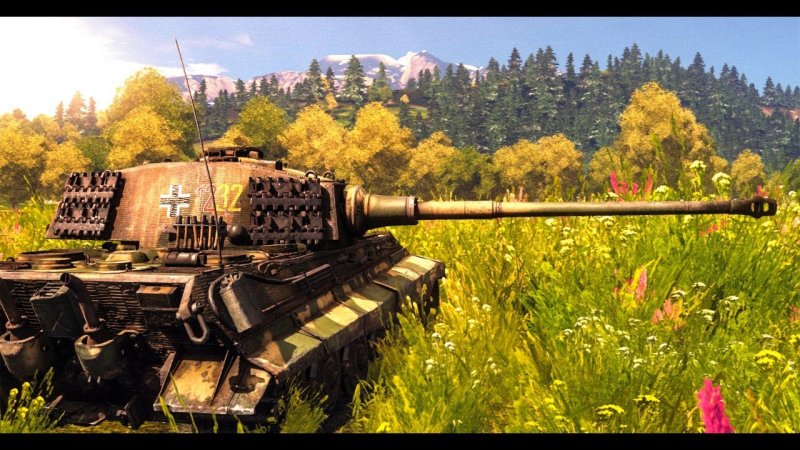 Танк тигр War Thunder