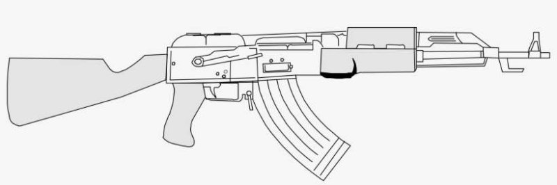 Чертежи оружия АК 47