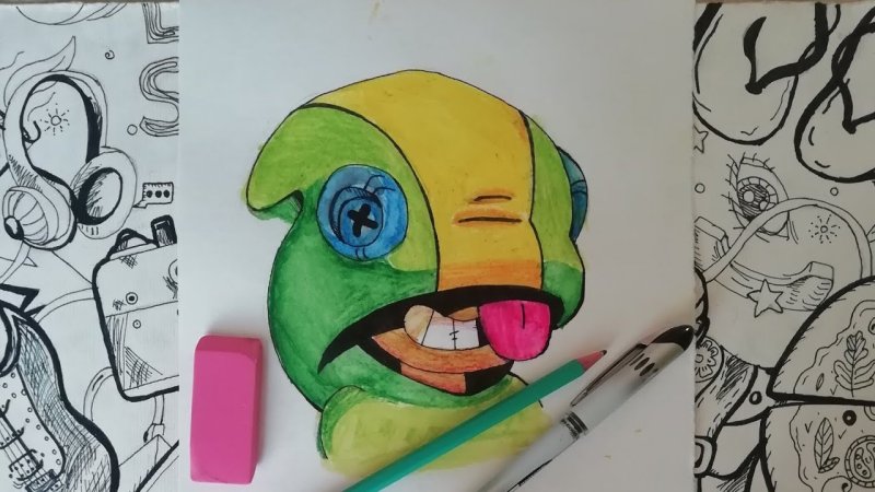 Рисунки для срисовки БРАВЛ