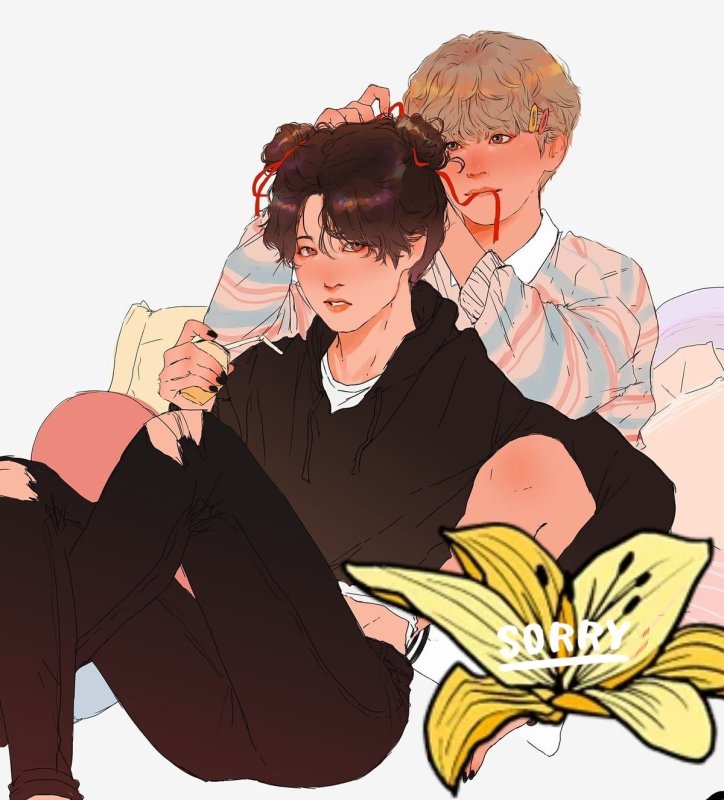 БТС Vkook Art 18 +