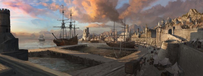 Порт средневековья