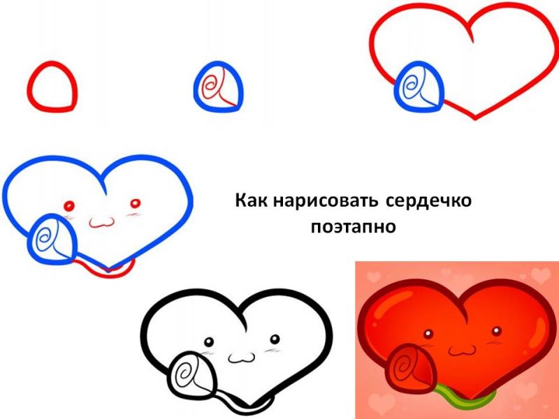 Сердце для рисования