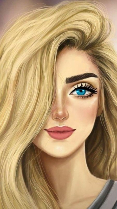 Нарисовать девушку