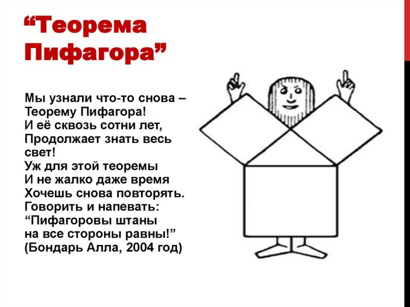 Теорема Пифагора