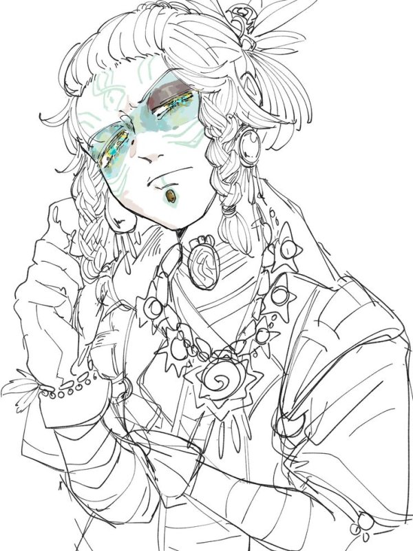 Jojo Lineart