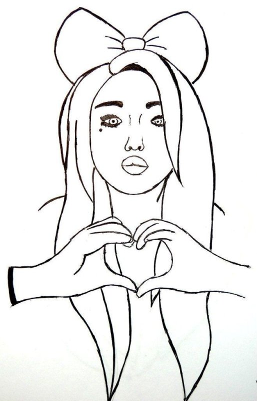 Легкие рисунки