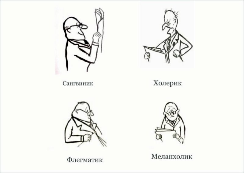 Холерик флегматик меланхолик