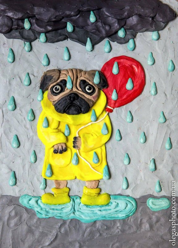 Пластилиновая живопись для детей