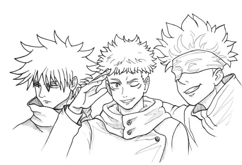 Jujutsu Kaisen Годжо Сатору