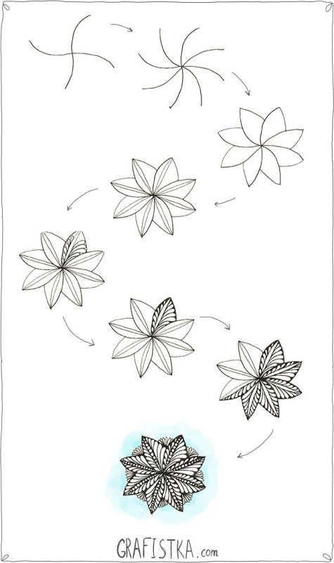 узоры для рисования