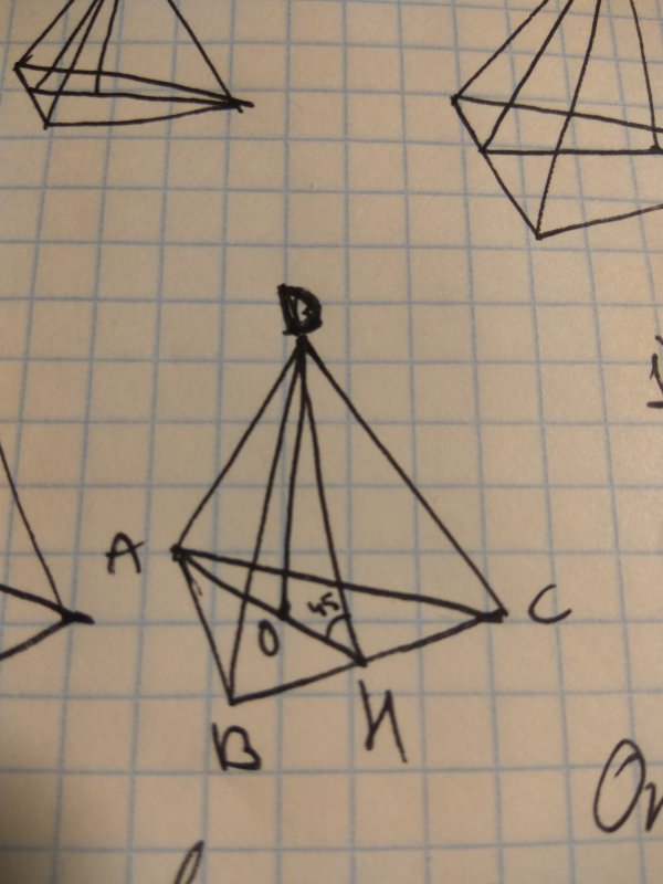 Треугольная пирамида рисунок