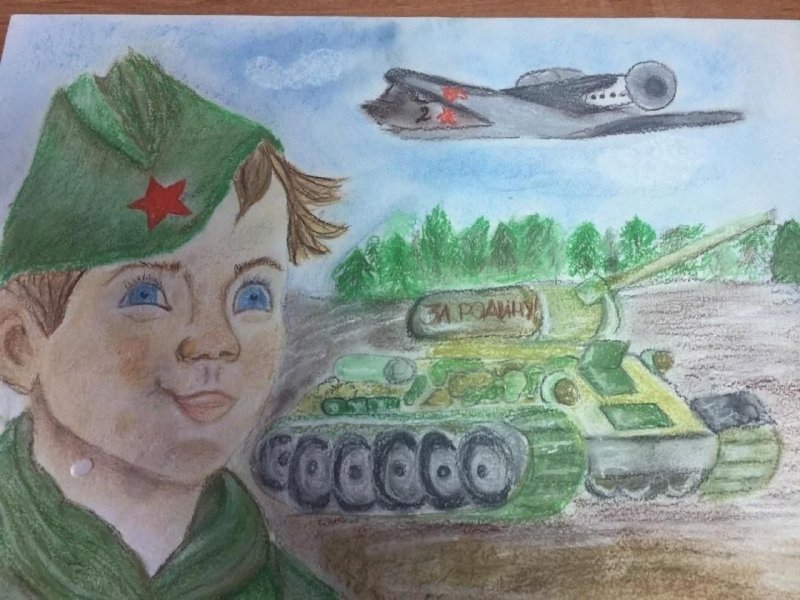 Рисунки на военную тему