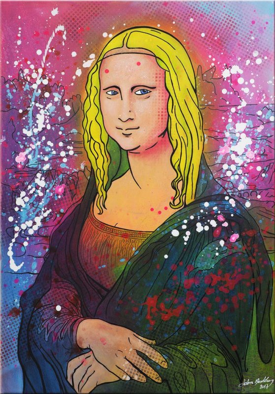 Мона Лиза Pop Art