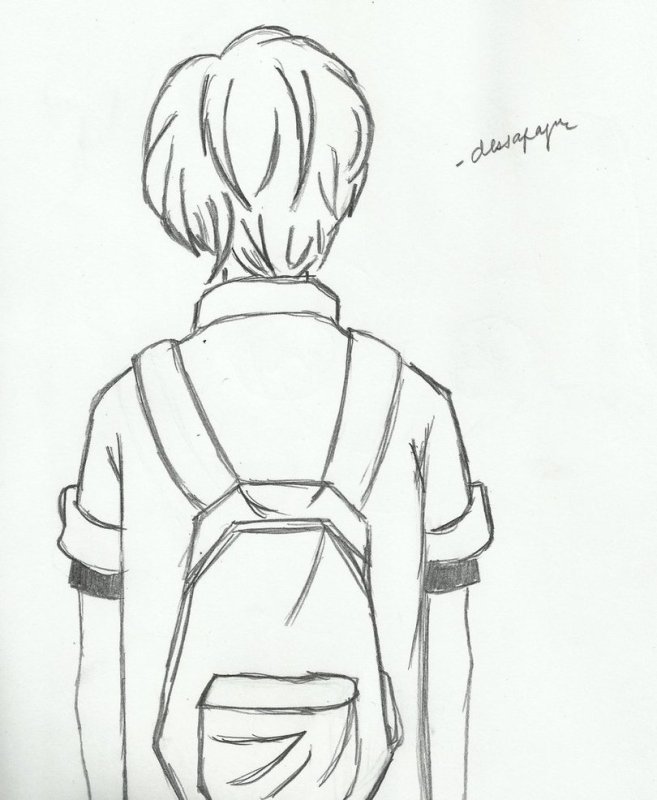 Рисунки людей для срисовки