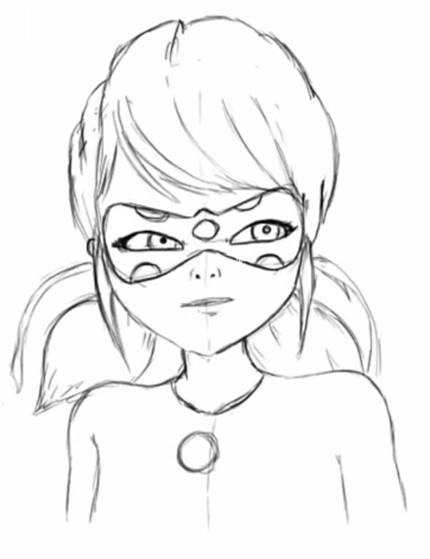 рисунки для срисовки леди бак