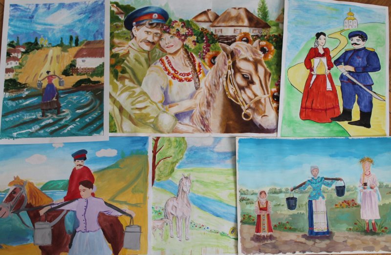 Казачество рисунок