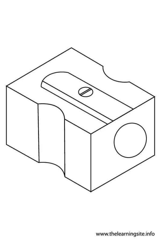 Точилка раскраска для детей