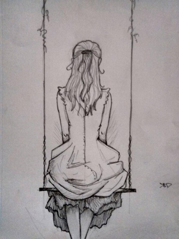 Оди рисунок карандашом