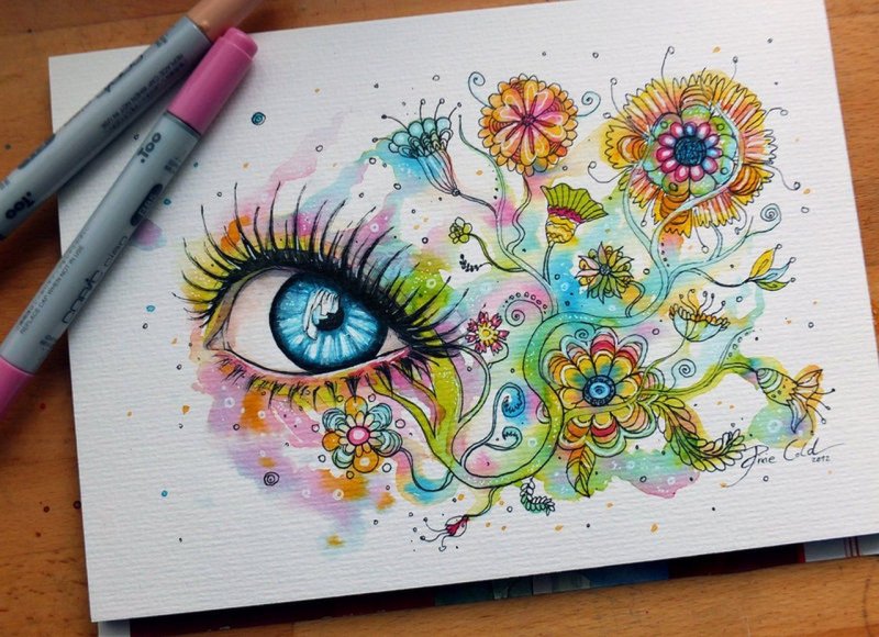 Рисунки цветные
