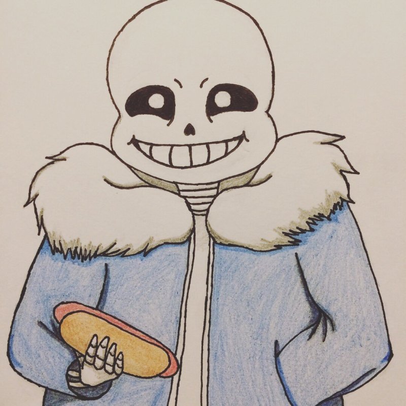 Рисование Санса